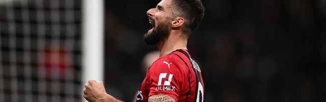 AC米兰客场战平那不勒斯,莱奥助攻吉鲁制胜球